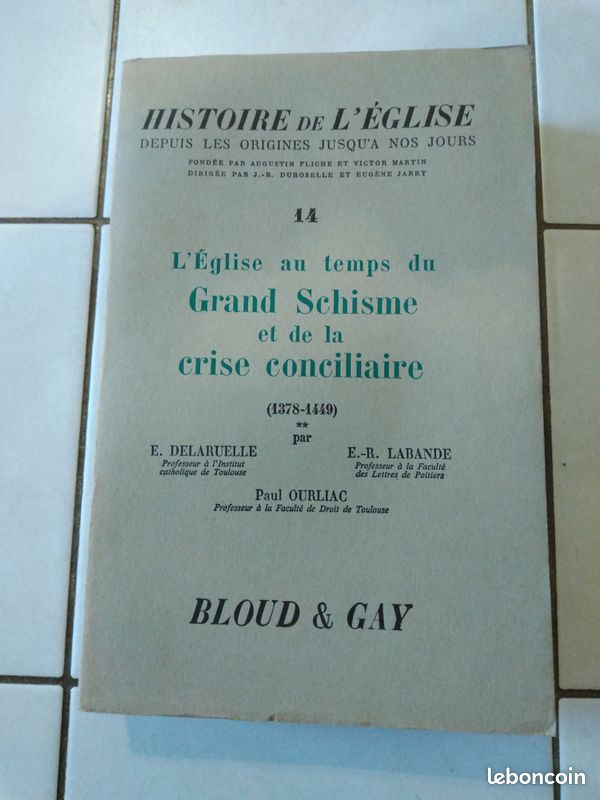 Histoire de l'Eglise depuis les origines jusqu'à nos jours vol14 (image 1)