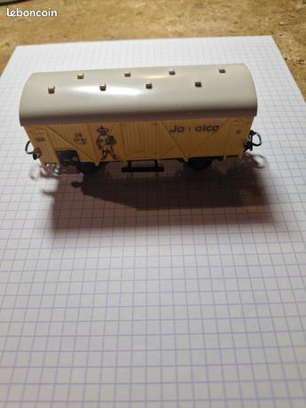 Marklin HO Wagon à Bord Plat Avec Ford 12M – Réf 4504 – Occasion