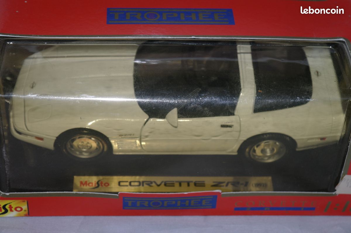 Maisto Spécial Édition 1992 Chevrolet Corvette ZR-1 Jaune Diecast Voiture 1:18