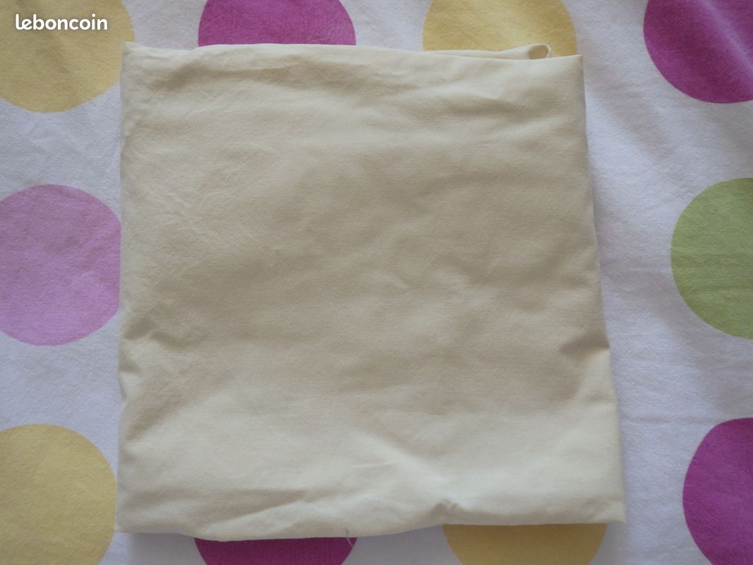 Drap housse bébé jaune (image 1)