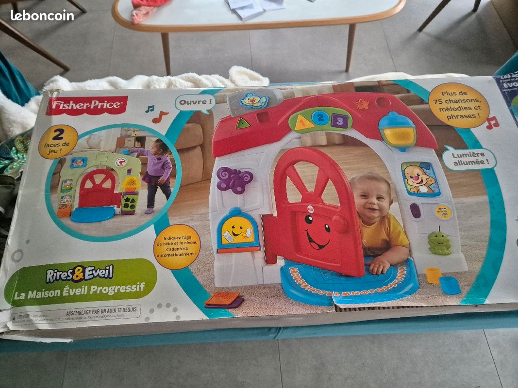 Maison d'éveil progressif fisher price neuve (image 1)