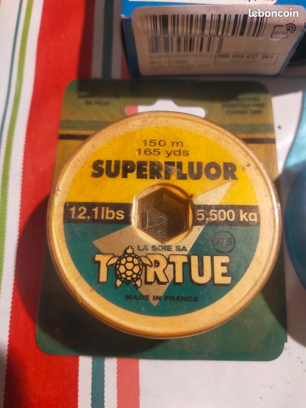 Fil De Pêche Nylon Tortue 26/100 - 3.7 Kg (8.5 N) - 100 M / 110 Yds - Transparent