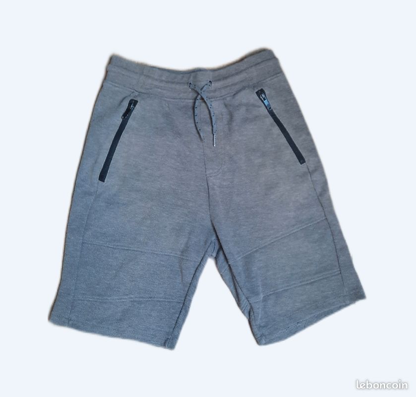 Short Gris Kiabi (image 1)