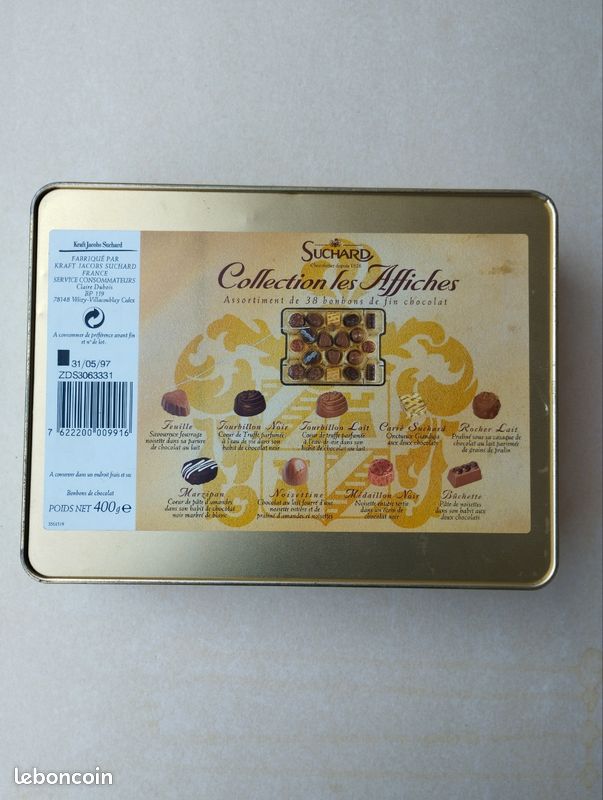 Boîte en métal Suchard (image 2)
