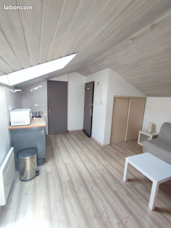 Studio appartement meublé proche centre ville et IRTS avec jardin -Libre - Poitiers 86000 (image principale 1)