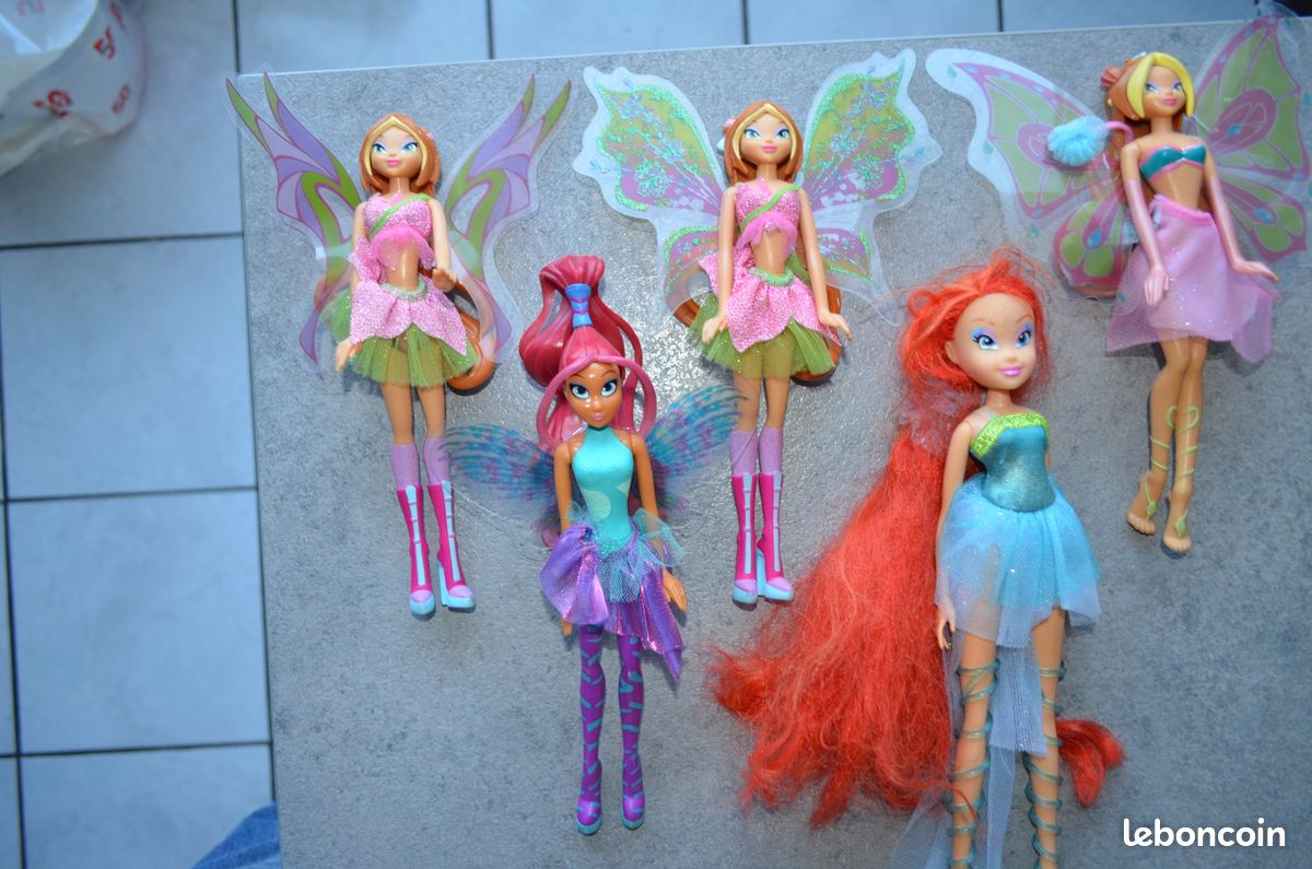 5 poupées winx club - Jeux & Jouets