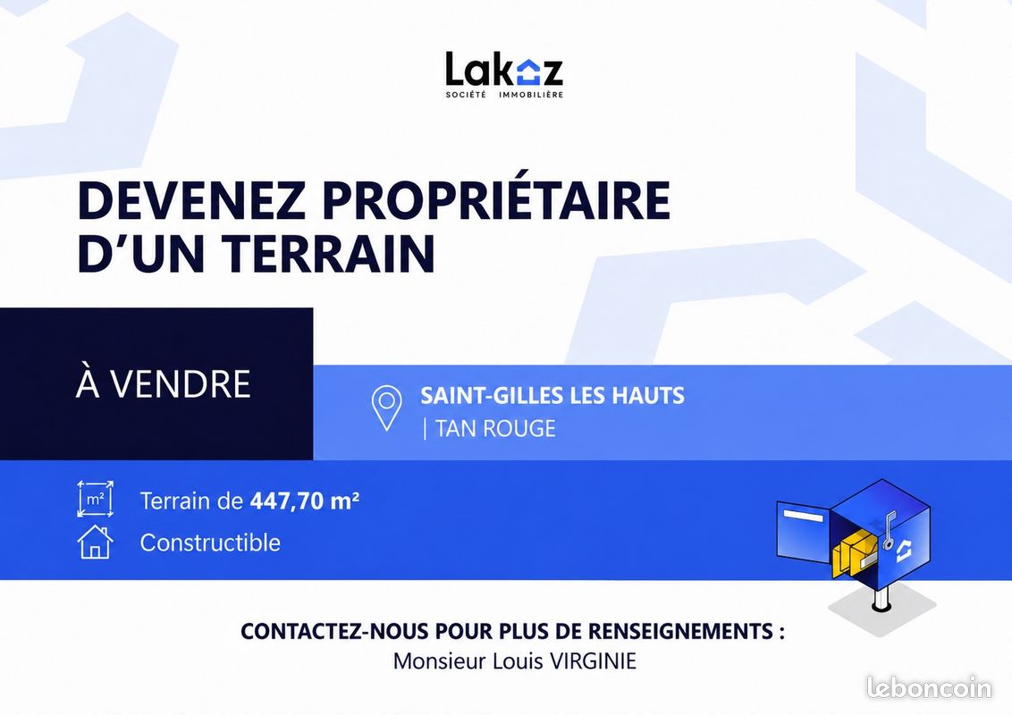 Terrain 448 m² · à Saint-Paul · 448 m² · 125 000 €