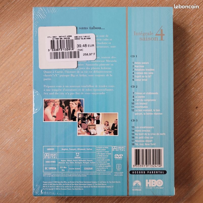 DVD -SEX and the CITY Saison 4 (image 2)