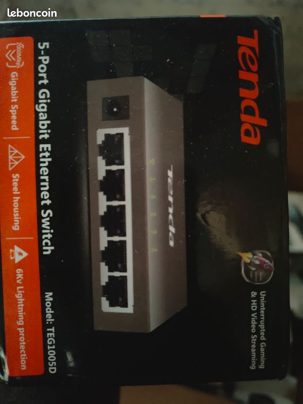 Tenda 5 port gigabit (image 1)