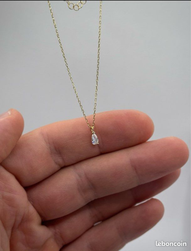 Semi Précieuses Collier En Pierre Semi PrÃ©cieuse Turquoise