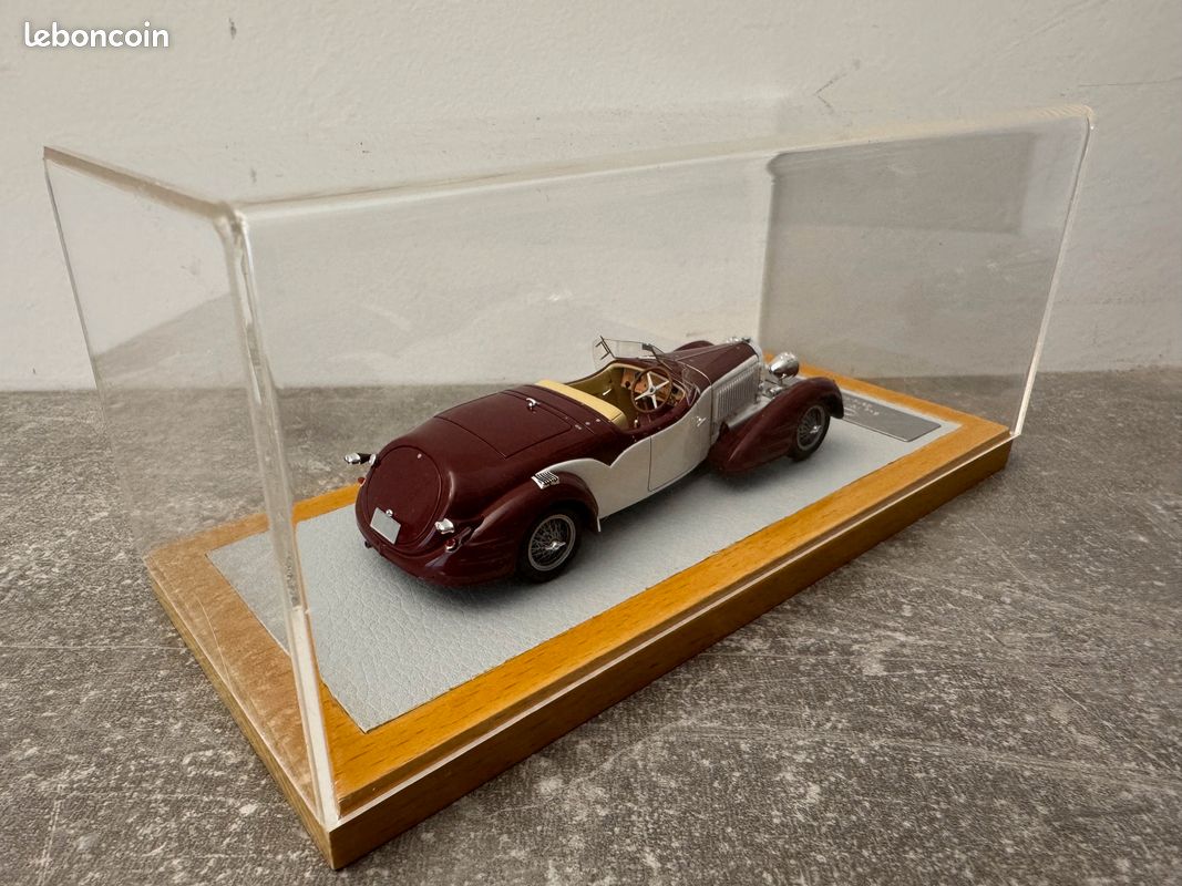 Bugatti t57 ilario chromes 1/43 - Jeux & Jouets