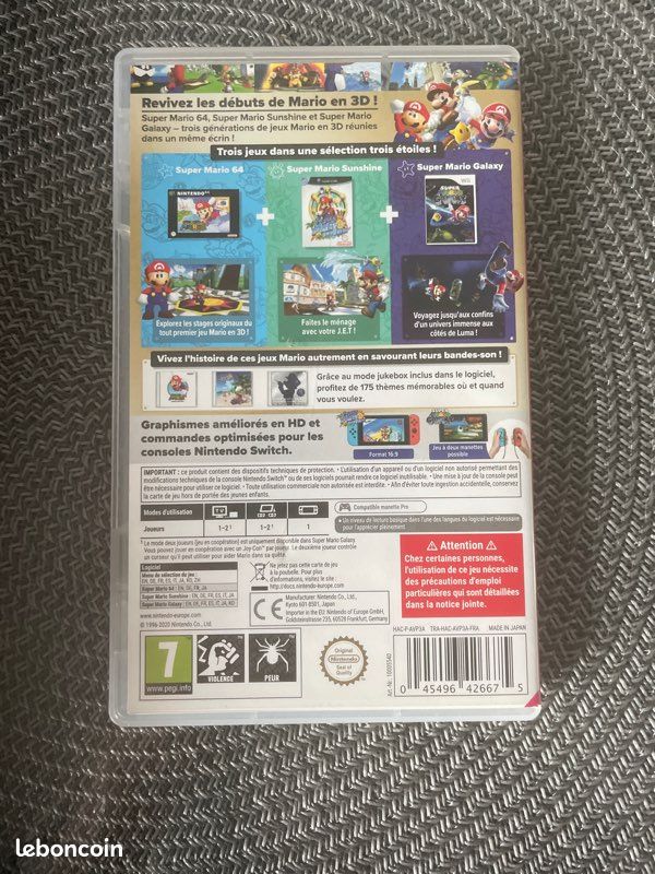 Super Mario 3D ALL STARS (jeu collector) (image 2)