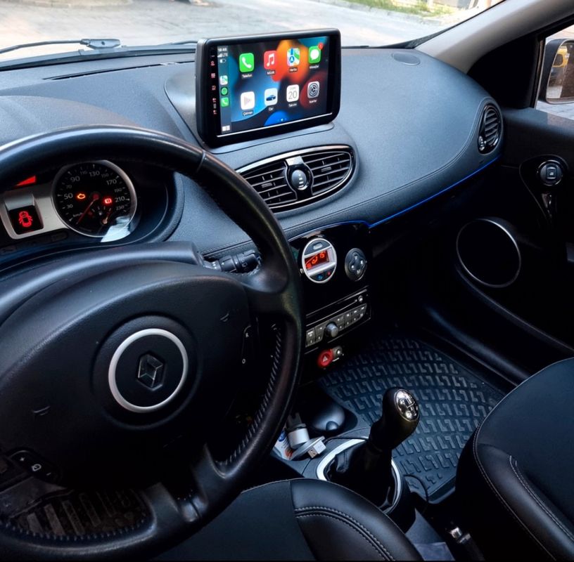 CarPlay Clio 3 Android 12 4G 64 Play Store Bluetooth Wifi - Équipement auto