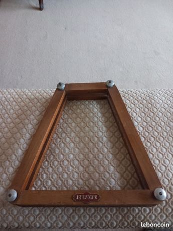 Ancien Cadre Presse Raquette De Tennis En Bois - Vintage Tennis Racket Press - 3 Unités