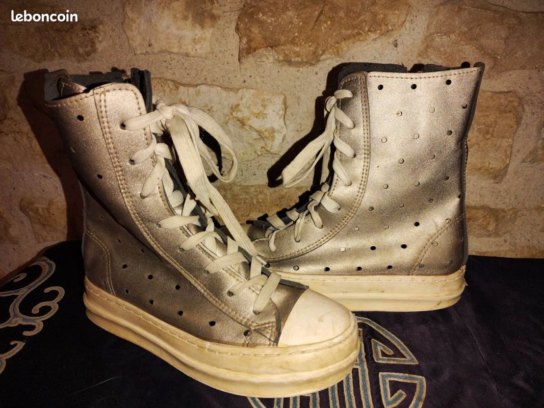 Baskets montantes taille 33 (image 2)