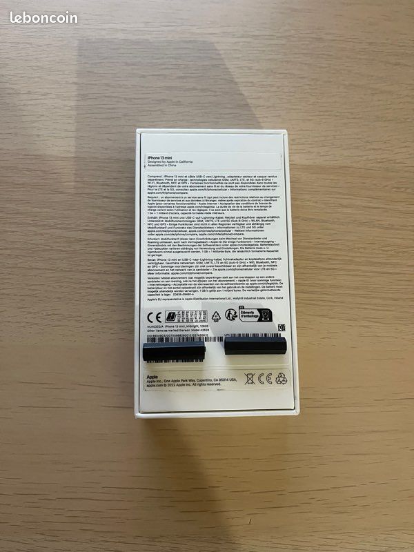 Iphone 13 mini 128go bleu neuf (image 3)