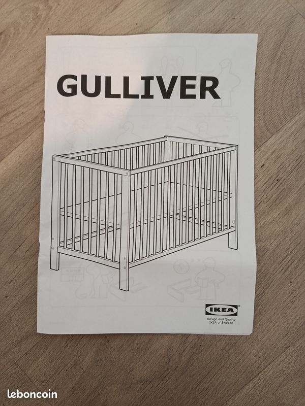 Lit Gulliver Ikea (image 1)