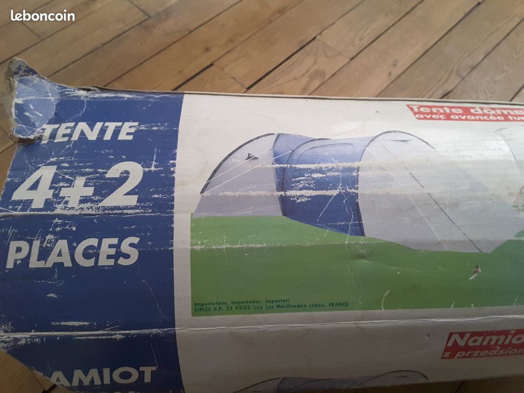 Tente de camping 4 places + 2 petits (image 1)