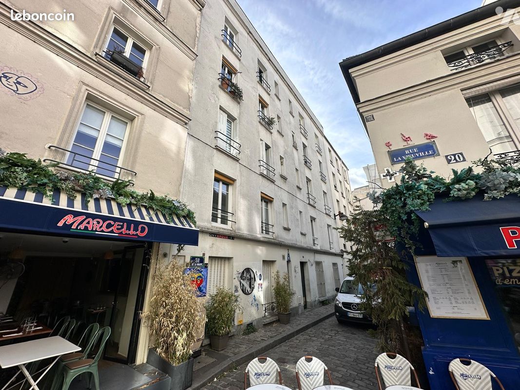 Appartement 1 pièce 11 m² · à Paris · 11 m² · 105 000 €