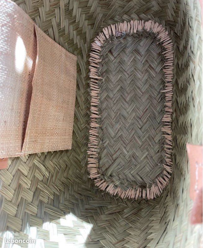 Sac panier en osier (image 3)