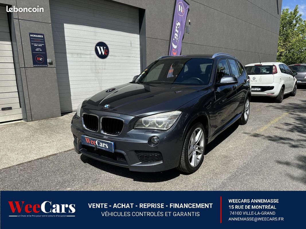 BMW X1 2.0 D 185 M-SPORT XDRIVE BVA - Suivi complet / Garantie 12 mois (image 1)
