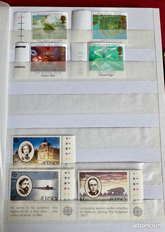 Philatélie : Timbres EUROPA 1985 – Collection complète (image 6)
