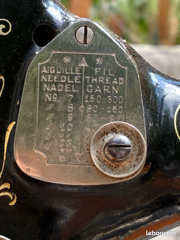 Machine à coudre ancienne SIMPLEX (image 7)