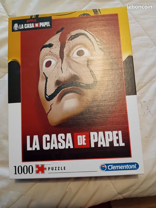 Puzzle 1000 pieces casa de papel (image 1)