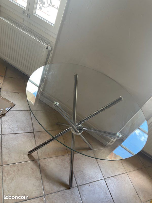 Table à manger verre (image 2)