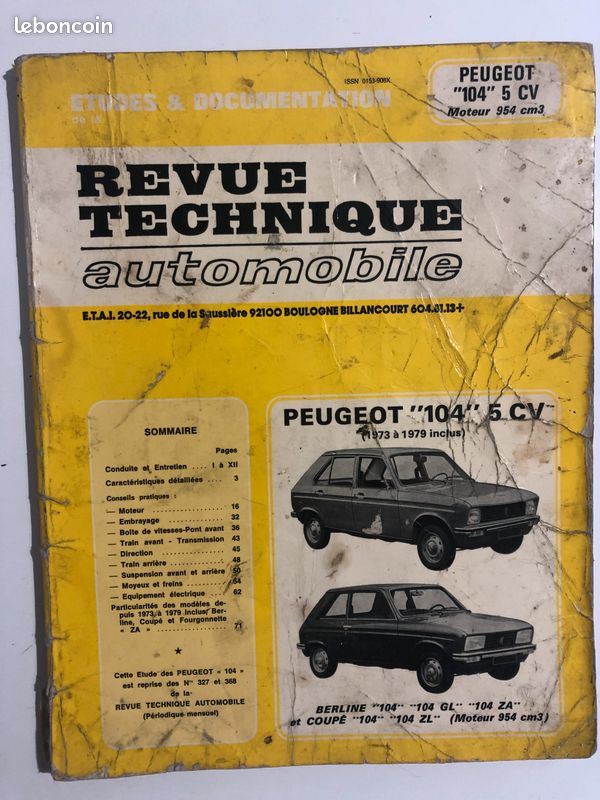 Revue automobile Peugeot (image 1)
