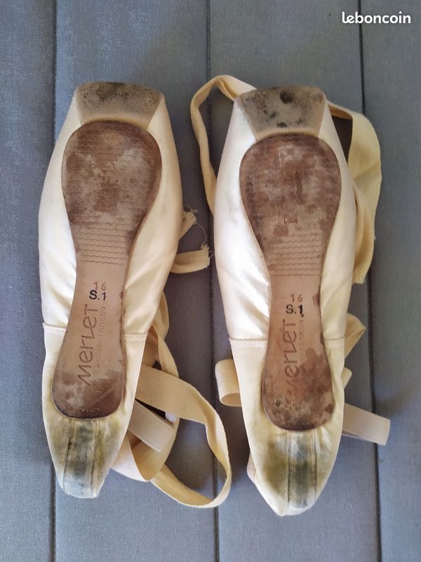 Pointes danse classique Merlet 16 rose (image 2)