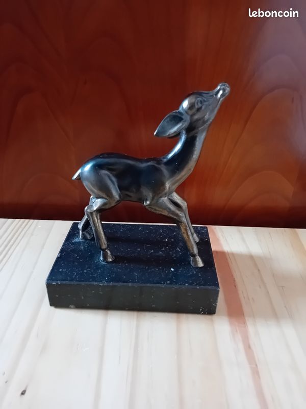 Statuette jeune biche à venir chercher sur place (image 1)