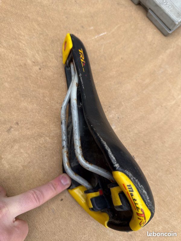 vintage sellino saddle selle Italia tri Matic trimatic