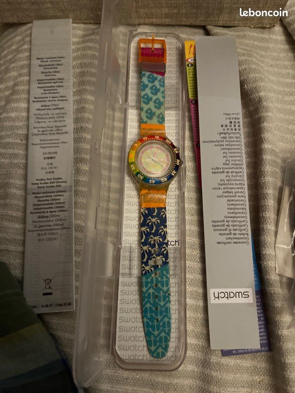 Swatch Irony Ghiera Swatch Scuba Montre Swatch Scuba Irony 200