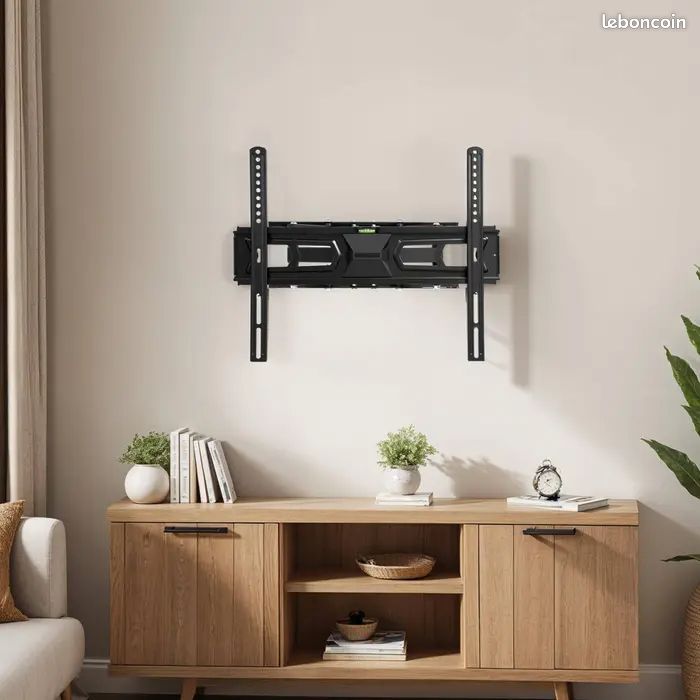 Support TV mural orientable - Bras articulé 26 à 75 pouces - Neuf (image 2)