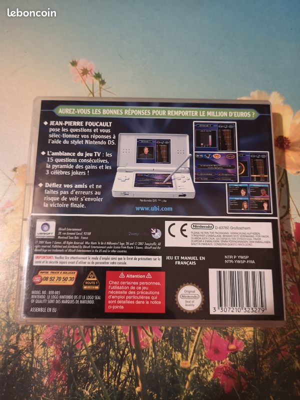 Jeu Nintendo "qui veux gagner des millions" (image 2)