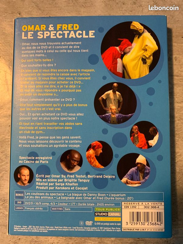DVD Omar & Fred Le spectacle (image 2)