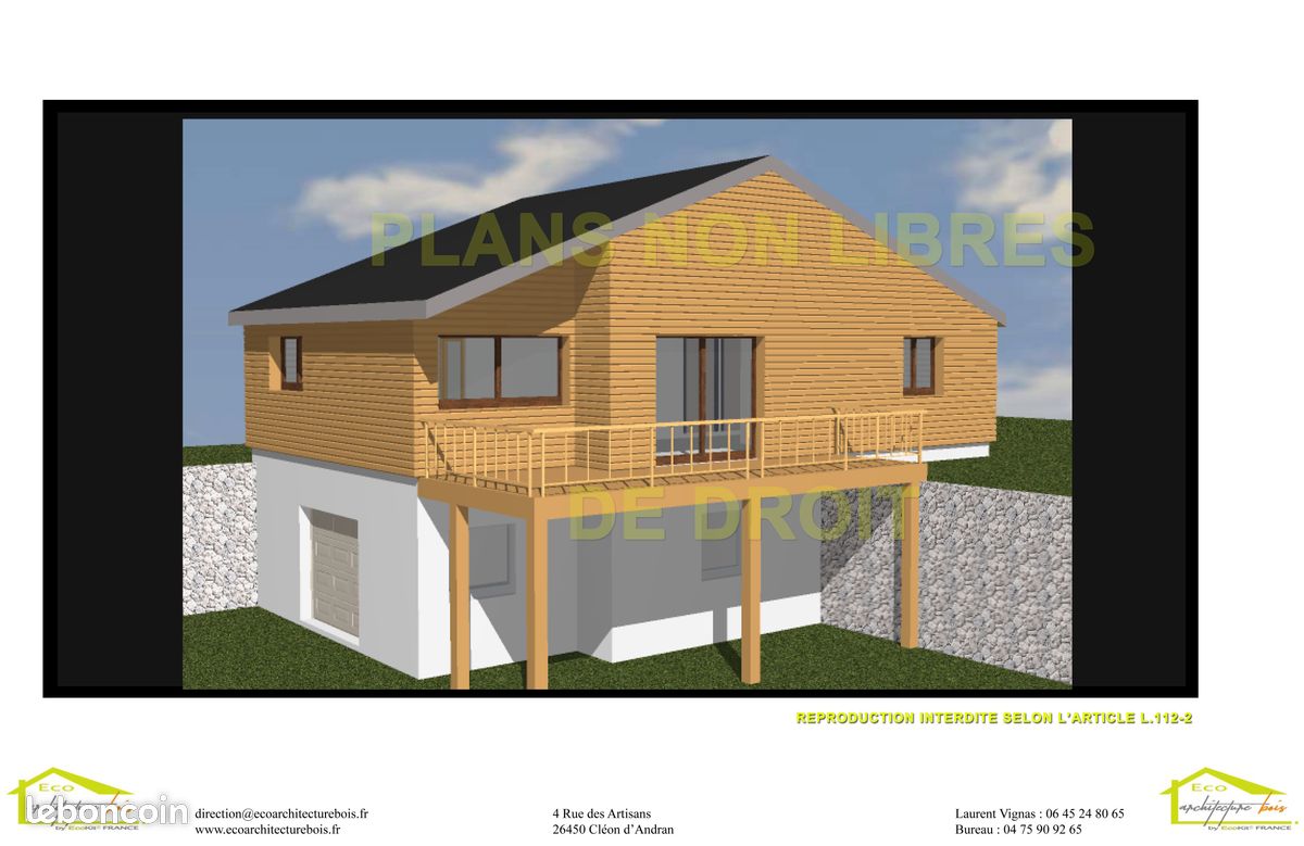 Maison 4 pièces 80 m² · à Montclar · 80 m² · 125 000 €