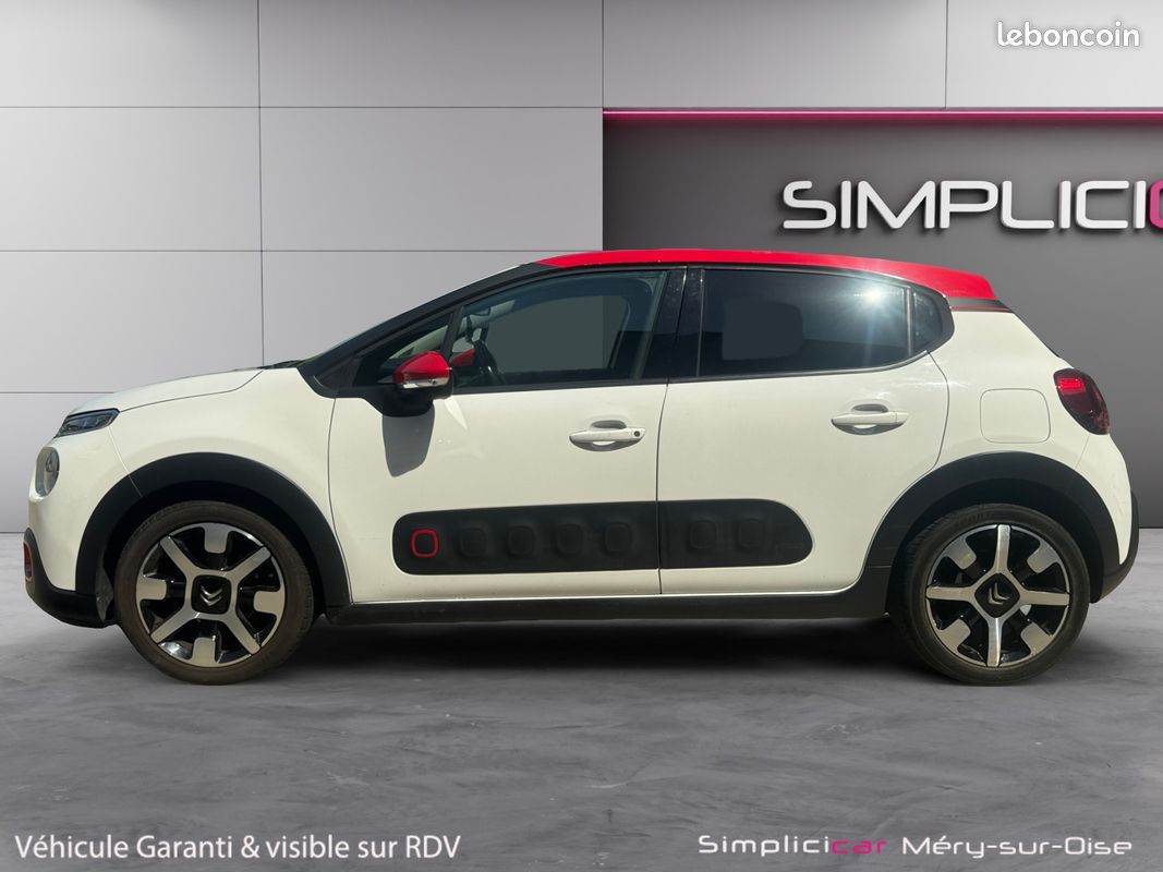 CITROEN C3 III 1.6 BLUE HDI 75 FEEL 75Ch Apple carplay Régulateur de vitesse Garantie 12 mois (image 5)
