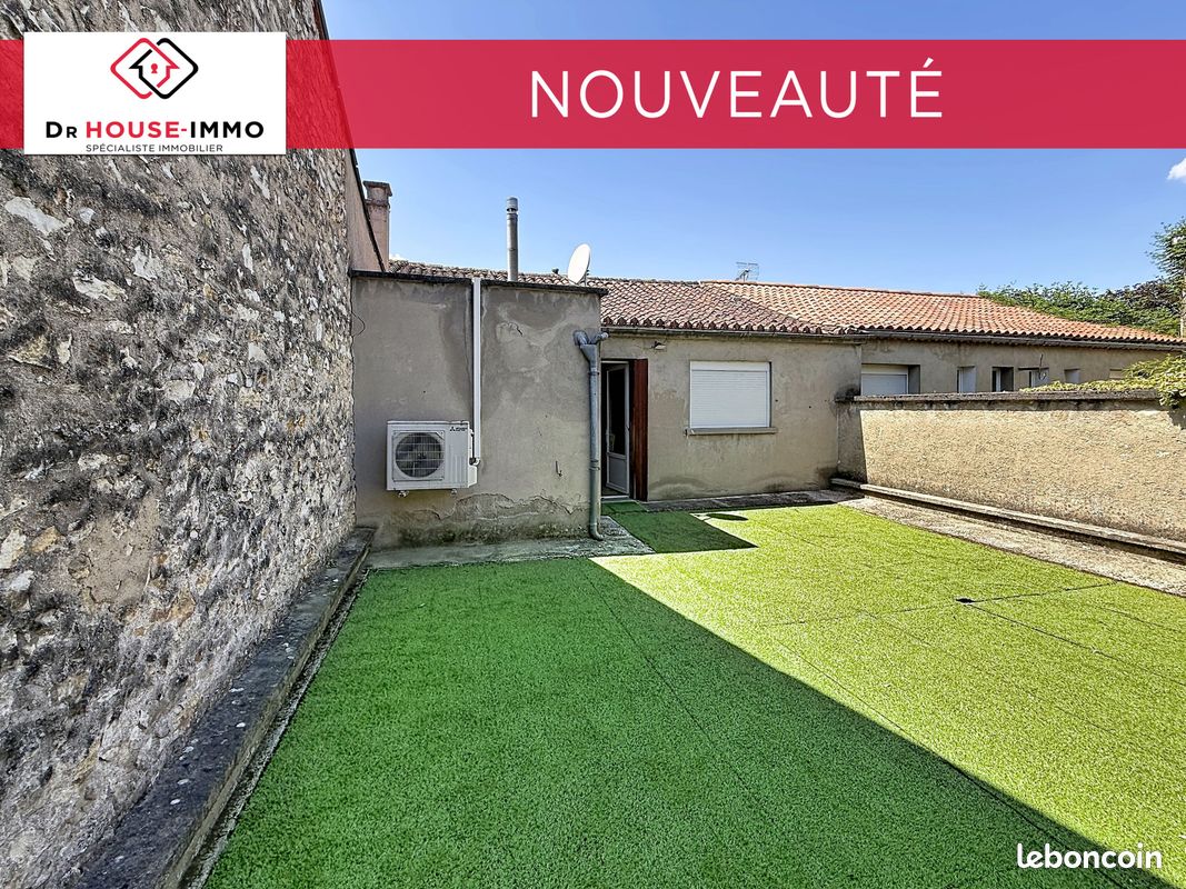 Maison 3 pièces 66 m² · à Chasseneuil-sur-Bonnieure · 66 m² · 66 000 €