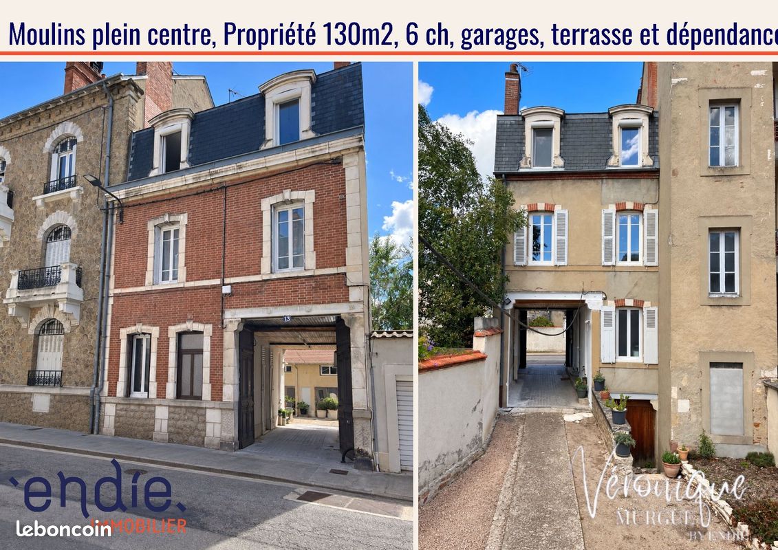 Maison 7 pièces 130 m² · à Moulins · 130 m² · 285 000 €