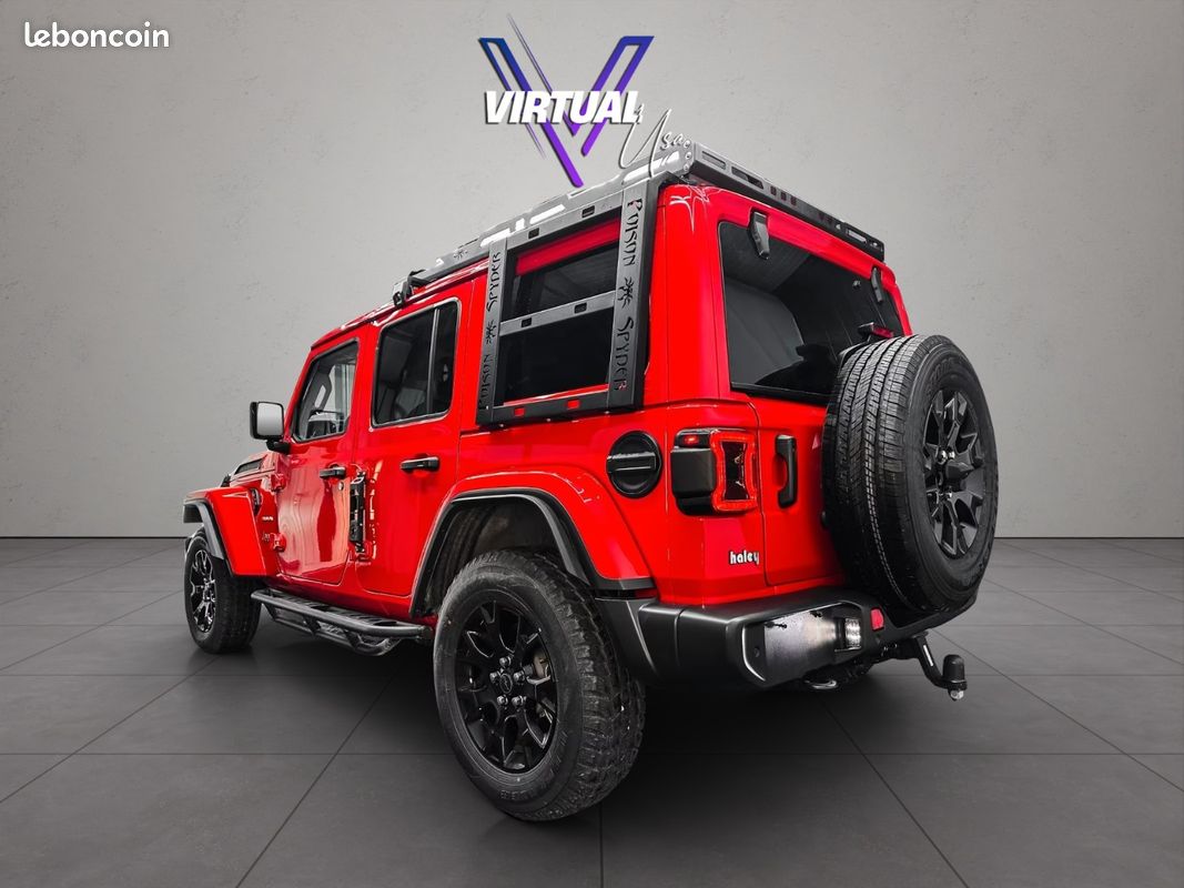 Jeep Wrangler Sahara 3.6 V6 290 ch – 4x4 – Très faible kilométrage – 10 500 km (image 4)