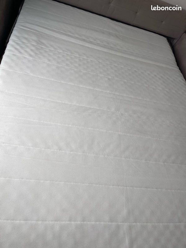 Canapé convertible DIVA – Couchage 140x200 – Matelas IKEA neuf (image 9)
