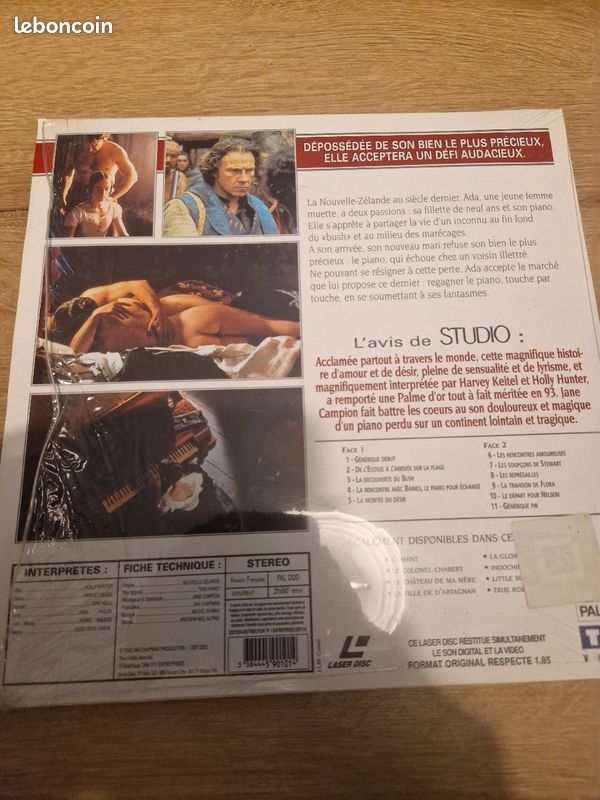 Laser disc la leçon de piano (image 2)