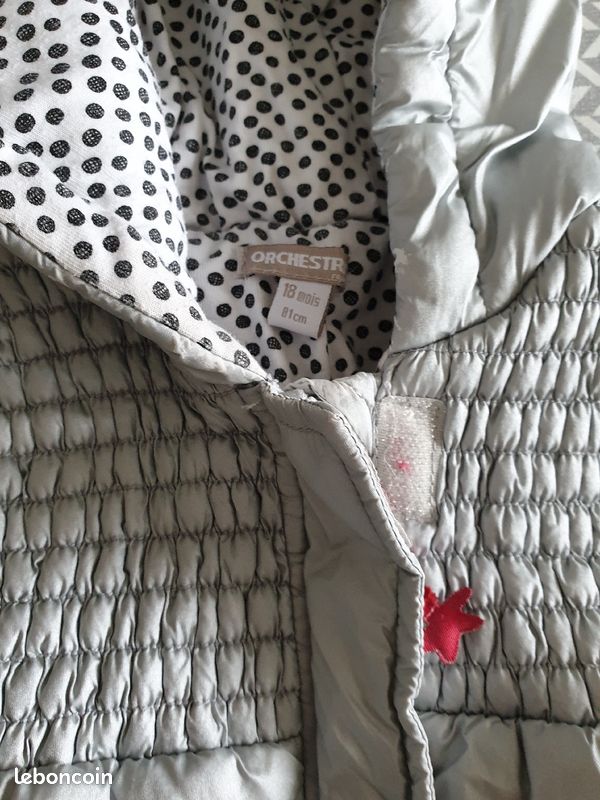 Lot de 3 manteaux fille 18 mois (image 4)