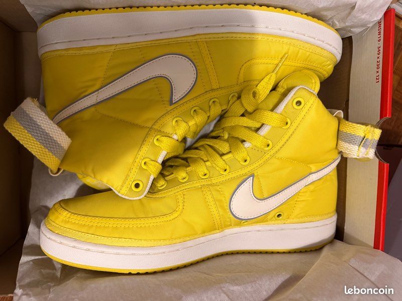 Nike Vandal suprême high 45 Jaune (image 1)