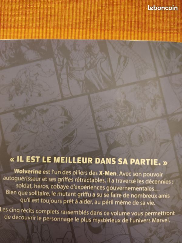 Livre BD Wolverine Marvel - super Heroes collection (image 2)