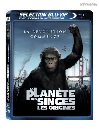 🎬 La Planète des Singes : Les Origines – Blu-ray (image 1)