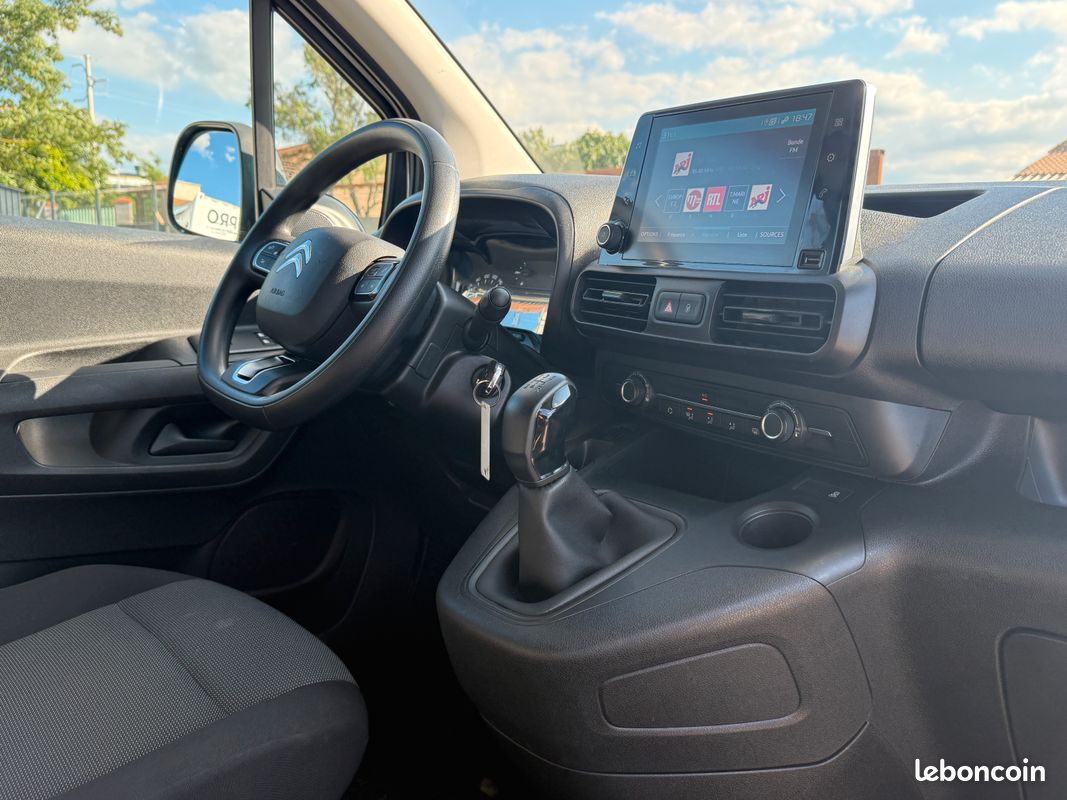 CITROEN BERLINGO M 1.5 BLUEHDI 100 DRIVER 1000KG 9990HT 1main TVA Recup (image 12)
