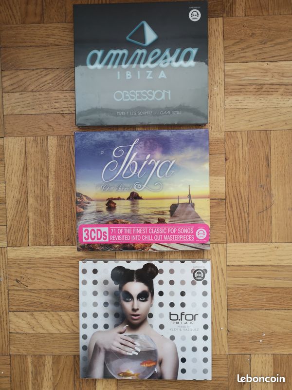 Lot de 3 albums - 7 CD du meilleur d'IBIZA (image 1)